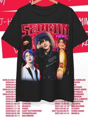 Retro 90's Jin Cowboy Unisex Heavy Cotton Tee